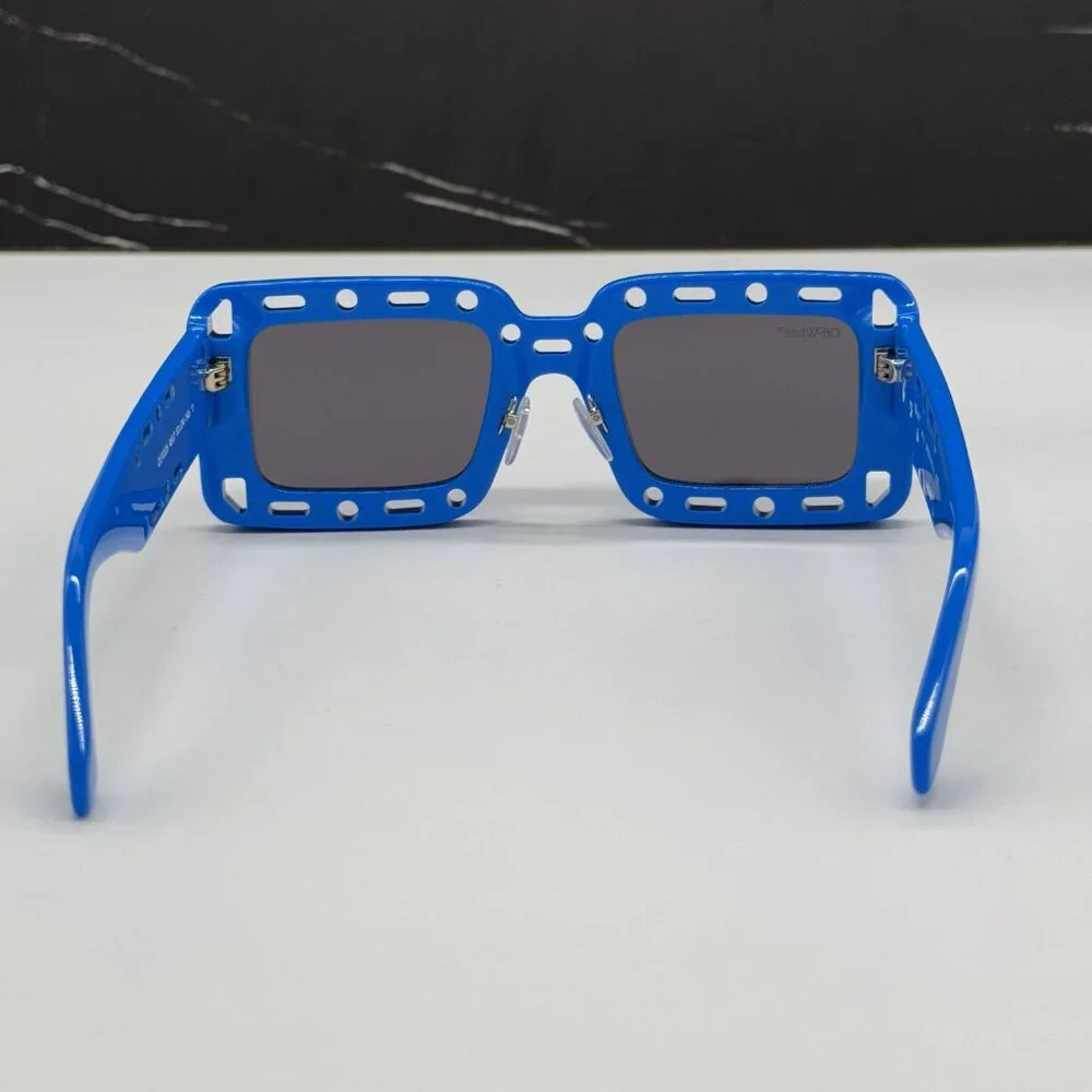 NEW OFF-WHITE ATLANTIC 507 BLUE SUNGLASSES OFF-WHITE ATLNTIC
